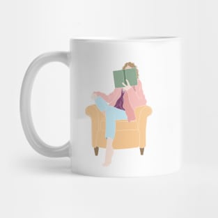 Reading nook, book lover Mug